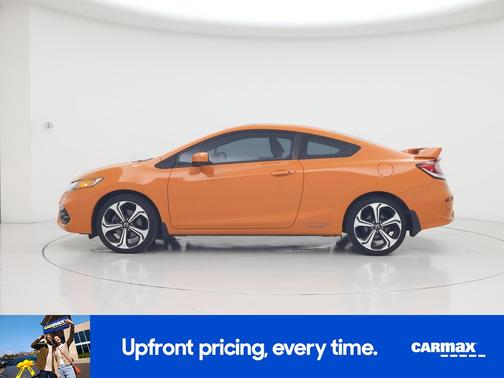 Orange 2014 Honda Civic SI