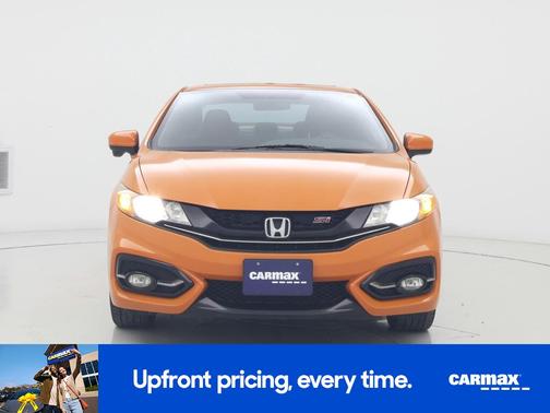 Orange 2014 Honda Civic SI