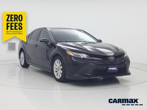 Black 2019 Toyota Camry LE