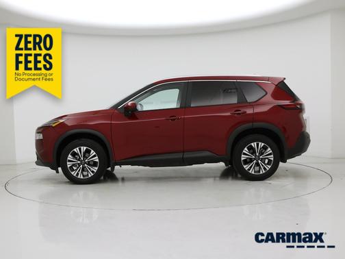 Red 2023 Nissan Rogue SV
