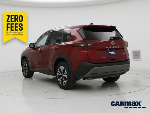Red 2023 Nissan Rogue SV