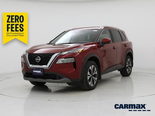 Red 2023 Nissan Rogue SV