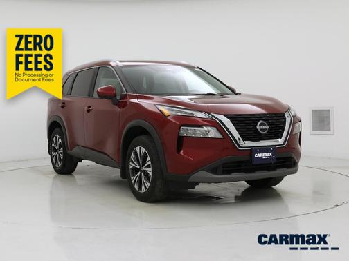 Red 2023 Nissan Rogue SV