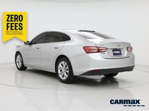 Silver 2021 Chevrolet Malibu LT