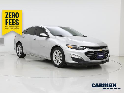 Silver 2021 Chevrolet Malibu LT