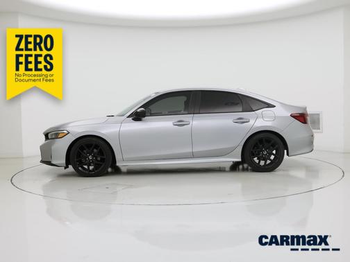 Silver 2025 Honda Civic Sport