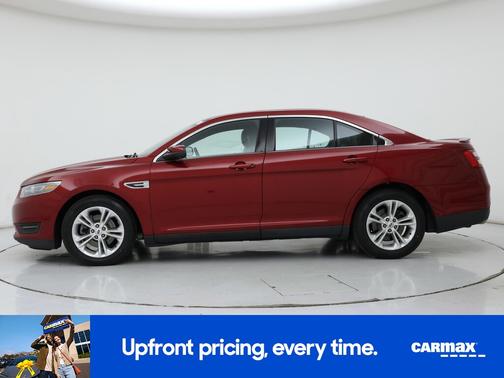 Red 2014 Ford Taurus SEL