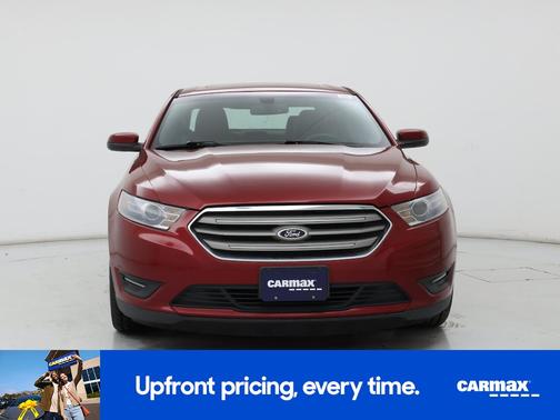Red 2014 Ford Taurus SEL