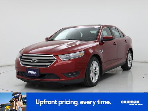Red 2014 Ford Taurus SEL