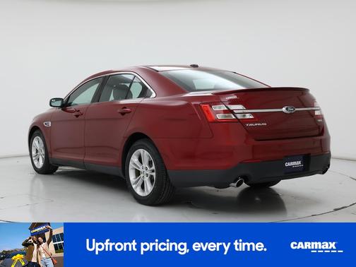 Red 2014 Ford Taurus SEL