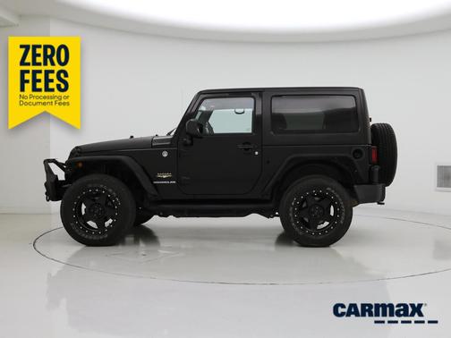 Black 2015 Jeep Wrangler Sahara