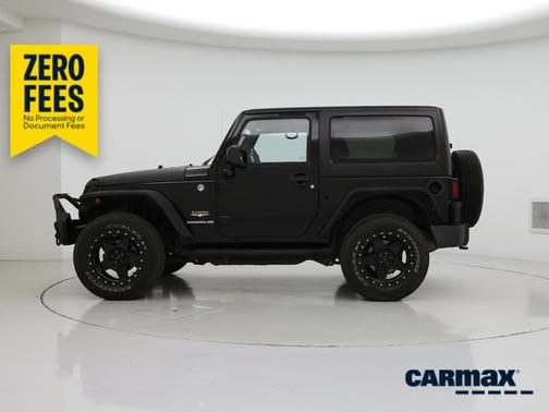 Black 2015 Jeep Wrangler Sahara