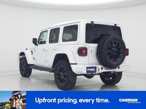 White 2021 Jeep Wrangler Unlimited Sahara High Altitude