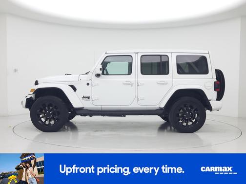 White 2021 Jeep Wrangler Unlimited Sahara High Altitude