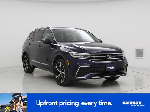 Blue 2022 Volkswagen Tiguan SEL R-Line
