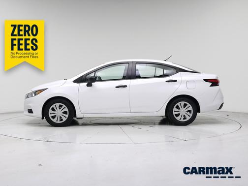 White 2022 Nissan Versa S