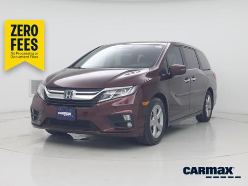 Burgundy 2019 Honda Odyssey EX-L