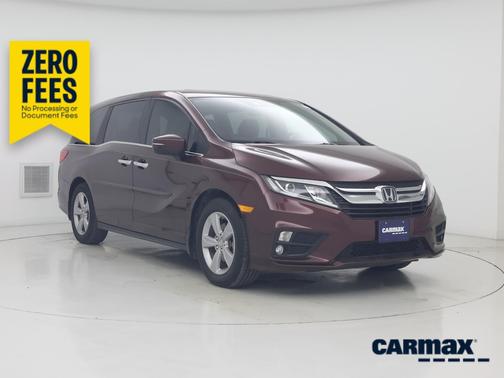 Burgundy 2019 Honda Odyssey EX-L