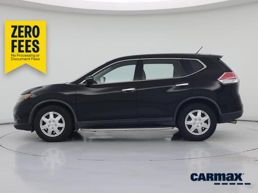 Black 2015 Nissan Rogue S