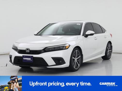 White 2022 Honda Civic Touring