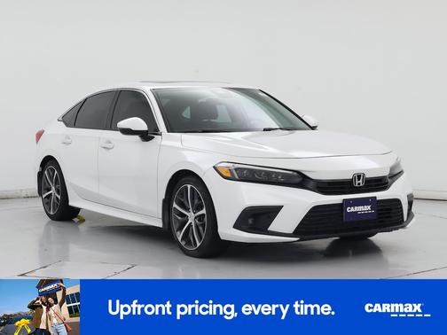 White 2022 Honda Civic Touring