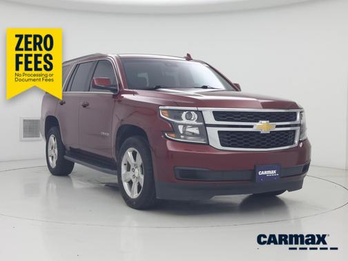 Red 2018 Chevrolet Tahoe LT