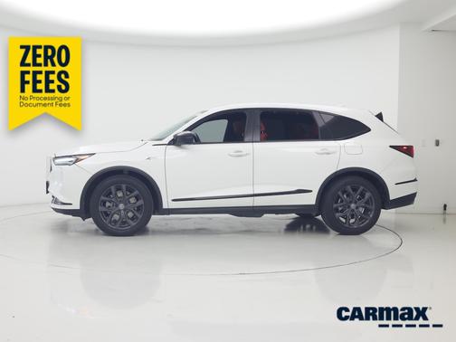 White 2022 Acura MDX SH-AWD