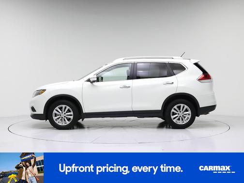 White 2015 Nissan Rogue SV