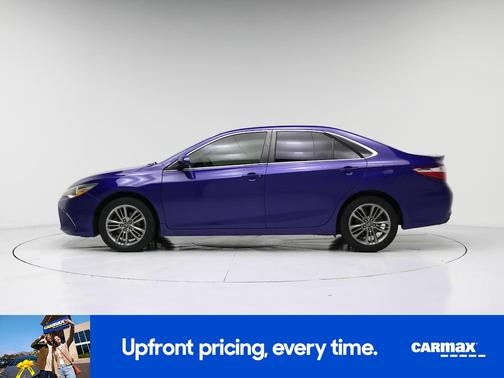 Blue 2016 Toyota Camry SE