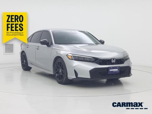 Silver 2025 Honda Civic Sport