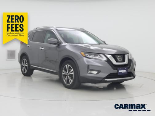 Gray 2017 Nissan Rogue SL