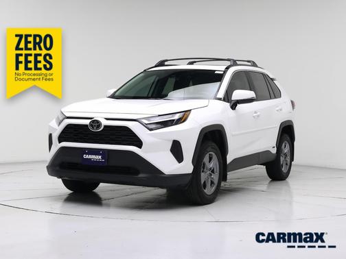 White 2025 Toyota RAV4 Hybrid XLE