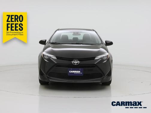Black 2017 Toyota Corolla LE