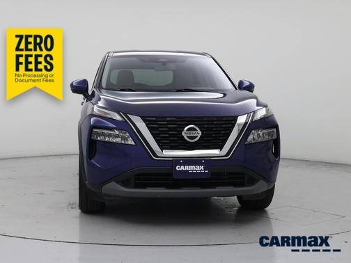 Blue 2021 Nissan Rogue SV