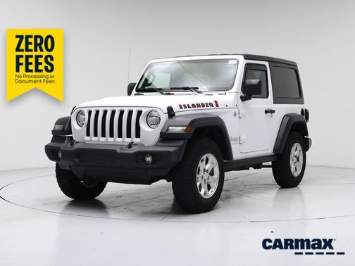 White 2021 Jeep Wrangler Islander