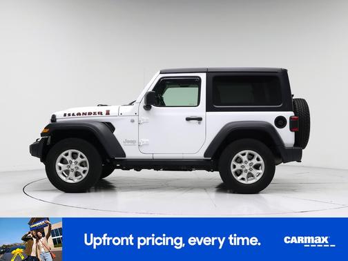 White 2021 Jeep Wrangler Islander