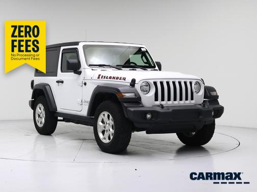White 2021 Jeep Wrangler Islander