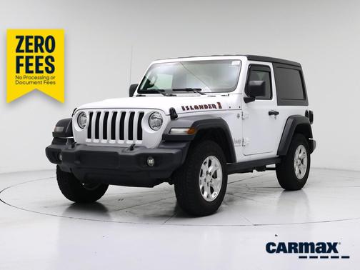 White 2021 Jeep Wrangler Islander