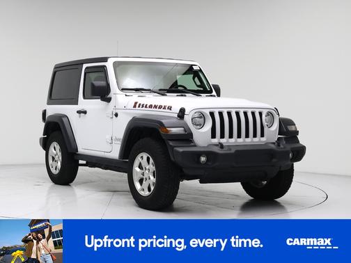 White 2021 Jeep Wrangler Islander