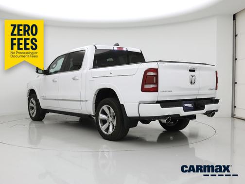 White 2020 RAM 1500 Limited