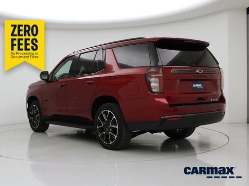 Red 2021 Chevrolet Tahoe RST
