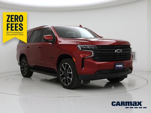Red 2021 Chevrolet Tahoe RST