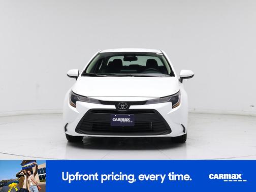 White 2025 Toyota Corolla LE