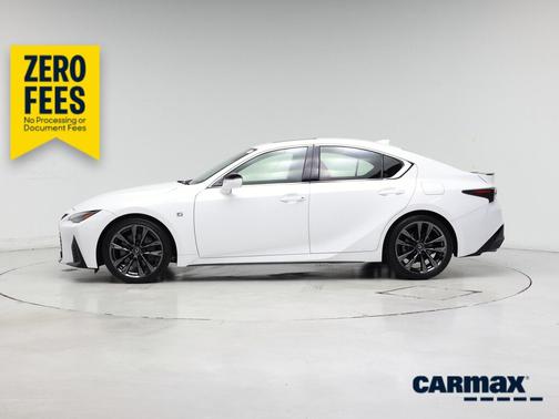 White 2024 Lexus IS 350 F-Sport
