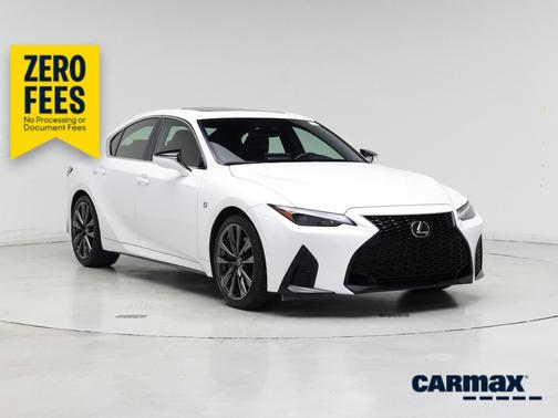 White 2024 Lexus IS 350 F-Sport