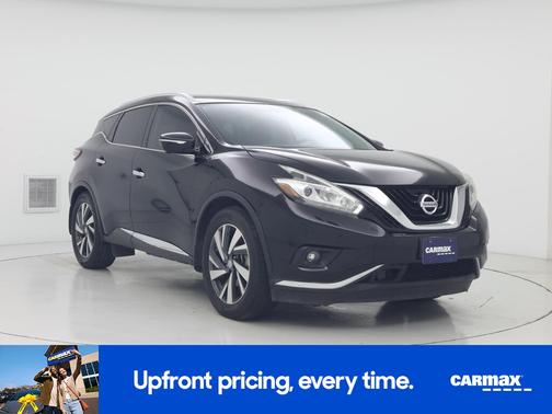 Black 2015 Nissan Murano Platinum