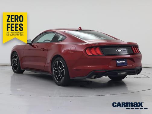 Burgundy 2022 Ford Mustang Ecoboost