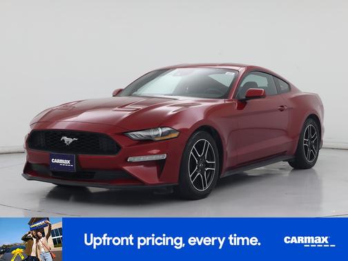 Burgundy 2022 Ford Mustang Ecoboost