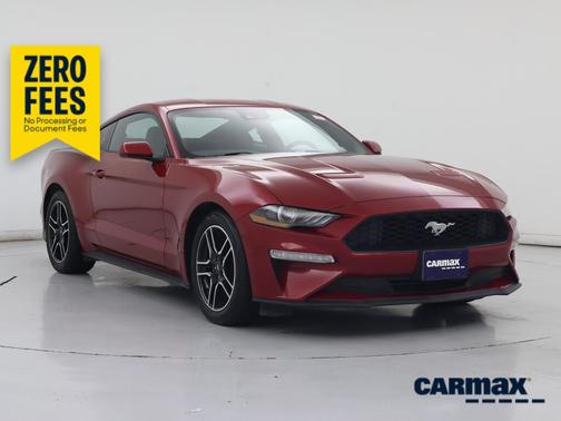 Burgundy 2022 Ford Mustang Ecoboost