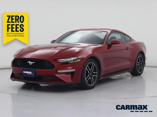 Burgundy 2022 Ford Mustang Ecoboost